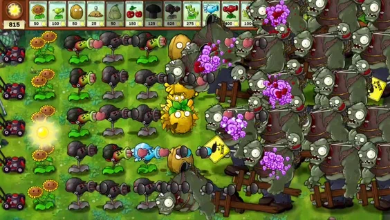 PVZ Fusion gameplay